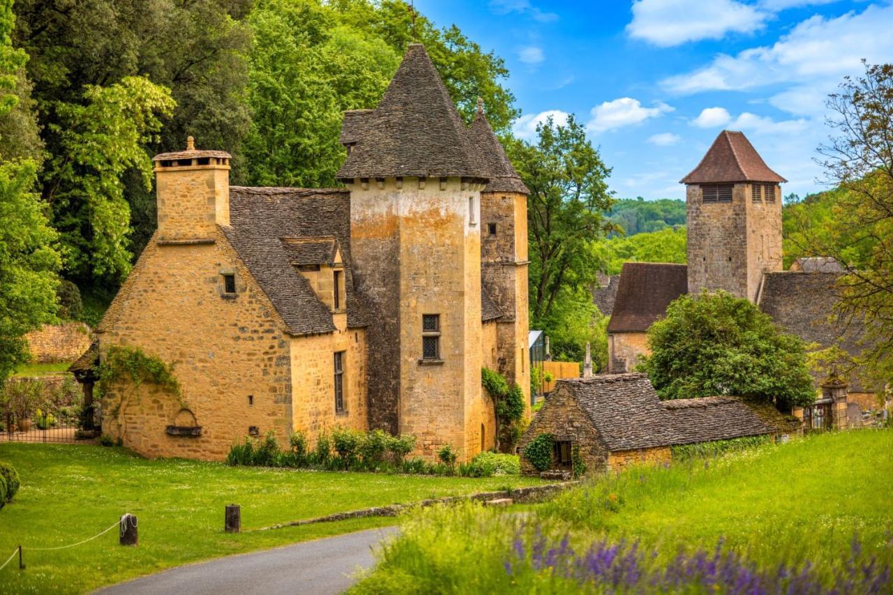 Logement D'Exception Dans Le Chateau De Lacypierre Saint-Crépin-et-Carlucet Exterior foto
